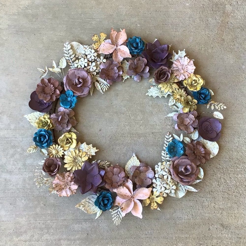 New Rustic Iron Wreath Sundance Catalog